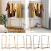 Clothes Rail Rack Garment Hanging Stand Shoe Rack Storage Shelf Open Wardrobe