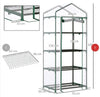 4 Tiers Mini Portable Greenhouse Compact Plant Grow Shed potting 46-3-3