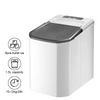 1.5L Countertop Ice Maker Portable Ice Cube Maker+Self-Cleaning Function & Scoop