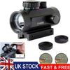 Tactical Optic Red Green Dot Sight Scope Airsoft 11-20mm Rail Mount for Hunting