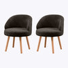 Set of 2 Accent Tub Chairs Occasional Lounge Sofa Chair for Living Room Bedroom