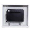 Standing 30 Inch Electric Fireplace Inserted Fire Heater with MDF Surround Suite