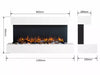 Endeavour Fires Runswick Wall Mounted Electric Fire, 220/240Vac, 50 Hz, 1&2kW
