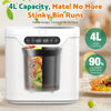 Smilesun 4L Electric Composter for Kitchen Smart Compost Bin Odourless Indoor