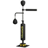 Freestanding Boxing Punching Bag with Reflex Bar and Speed Balls Home Gym Black