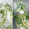 Geometric Metal Frame Flower Stand Pedestal Rack Wedding Centerpiece Stage Deco