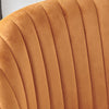 Set of 2 Modern Velvet Bar Stools Breakfast Home Kitchen Chair Bar Bistro Orange