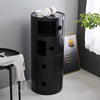 Round ABS Cylinder Cabinet Cupboard Drawer Storage Unit Bathroom Bedroom Stand