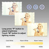 LED Hollywood Makeup Mirror Large Vanity Light Mirror with 15 Dimmable LED Bulbs