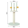 Cat Tree Scratching Post Tower Climbing Activity Centre Sisal Bed Toys Scratcher