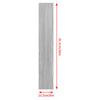 36Pcs Wood Effect Vinyl Flooring Tile Self Adhesive Peel and Stick Home/Office