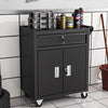 Large Metal Tool Chest Box Roller Cabinet Garage Tool Storage Cart Drawer w/Keys