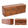 Vintage Wood 1-16 Drawer Box Cabinet Tabletop Storage Organiser Chest of Drawers