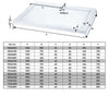 Slimline Rectangle/Square Shower Tray Stone Resin For Enclosure With FREE Waste