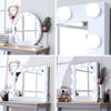 Hollywood Mirror with Light Dressing Room Table Illuminated White Vanity Mirror