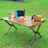 Camping Folding Table Portable Outdoor Picnic Garden Catering Table Desk Wooden