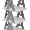 Stackable Shoe Rack Plastic Compact Hallway 4/5/6/7Tier Shoe Storage Shelf Stand