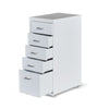 Multisize Mobile File Cabinet Metal Floor Filling Cabinets with Drawers & Doors