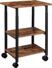 Printer Stand Printer Table Printer Trollely Printer Cart 48.5 x 40 x 76 cm