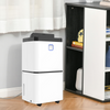 Wheeled Home 12L Dehumidifier For Mould And Moisture Extraction 25㎡ Quiet 36dB