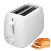 2 Slice Bread Toaster 6 Levels Timing Control Crumb Tray 650W Extra Wide NEW UK