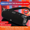 40W Portable Wireless Bluetooth Speaker Waterproof Stereo Bass Loud USB FM NEW