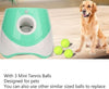Three Modes Dog Automatic Ball Launcher with Rechargeable Battery 3 Tennis Balls