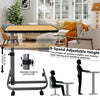 Ergonomic Overbed Laptop Table – Multi-Angle Tilting Desktop with Safety Barrier