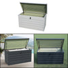 Garden Storage Box Metal Lockable Chest Tool Box Outdoor Deck Cushion Organiser