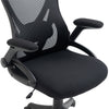 Office Chair Desk Chair Mesh Back Game Swivel Chair with Flip-up Armrest Chair