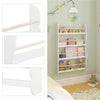 Wall Mounted Children Bookcase Kids Display Bookshelf Storage Unit Shelving Rack