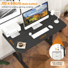 Electric Height Adjustable Standing Desk Sit to Stand Computer Workstation Table