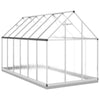 Greenhouse with Base Frame 334x169x202 Aluminium W9C4