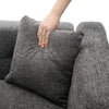 3 Seater Sofa Corner Sofa with Storage Chaise L Shaped Sofa Couch Settee Grey
