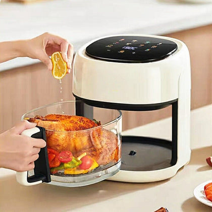 Air Fryer Digital Oven Visible Multifunctional Roaster Low Fat Oil Free Frying
