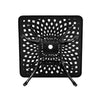 Garden Hollow Top Design Side Table with Parasol Hole Cast Aluminum Dining Table