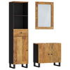 3 Piece Bathroom Furniture Set Solid Wood G2T2