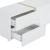 TV Stand Cabinet Unit for TVs up to 80 Inches With Shelves 2 Drawers and 2 Doors