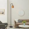 158cm Standing Floor Lamp Standard Livingroom lamp Hemp PaperRope ShadeUplighter