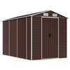 Gecheer Storage Shed Metal Garden Tool Shed Tool Storage House Bike Shed A7B4