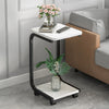 MDF Marble Top & Gold/Black Metal Frame Side Sofa End Coffee Table Bedside Desk