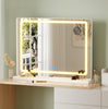 LED Hollywood Makeup Vanity Cosmetic Mirror with Lights 80 x 60cm Large Mirror