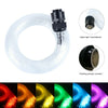 500pc Fiber Optic LED Car Home Headliner Roof Ceiling 16W RGBW Star Light Kit