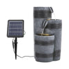 Big Sale Solar Powered Water Feature Outdoor Fountain Garden Ornament LED Lights