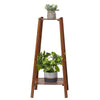77/97/117cm Tall Bamboo Plant Stand Pot Holder Shelf Corner Side Table