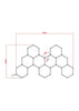 1-14 Hexagon Hex LED Lighting Car Detail Home Garage Workshop Retail Mancave