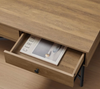 Vasagle Coffee Table with 2 drawers Wooden 28-4-3
