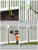 Timber Fence Post Repair Stakes Kit Heavy Duty Fence Post Stakes Ground