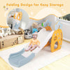 Toddlers Pineapple Theme Kids Freestanding Play Slide Toy Climber Playset