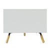 100cm Rectangle Coffee Table Wooden Storage Shelf Modern Living Room Furniture